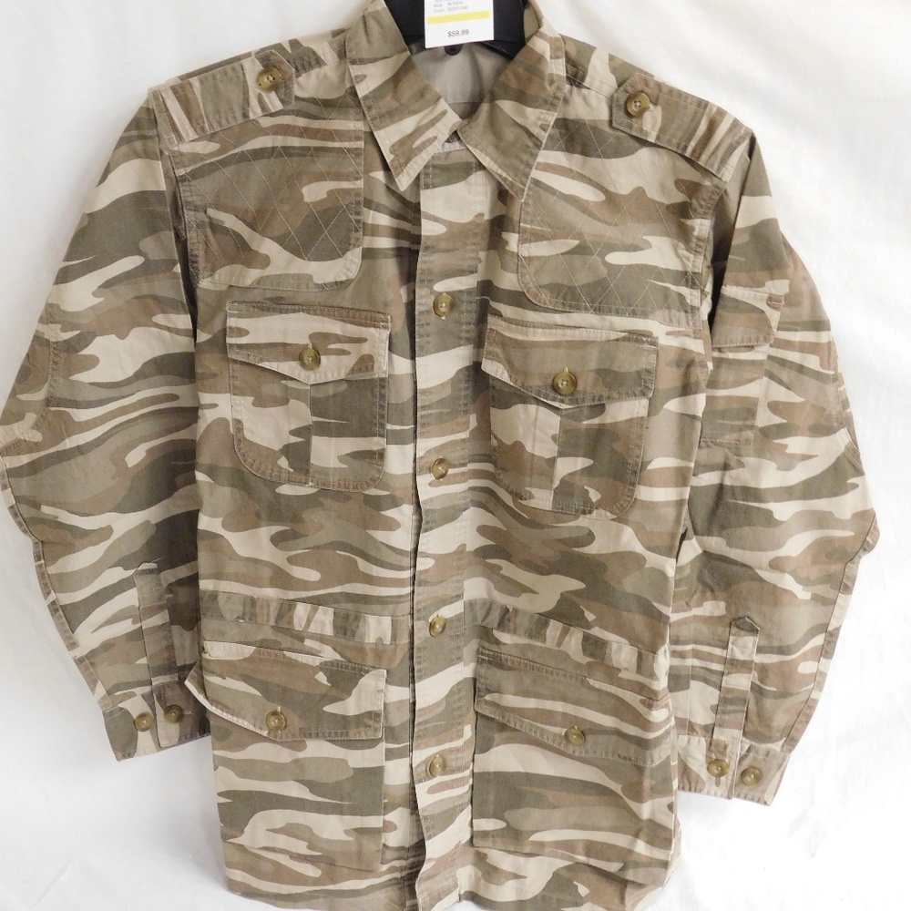 Cabelas Safari Series Long Sleeve Desert Camo
